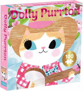 WEBHIDDENBRAND Mudpuppy Puzzle Mačka Dolly Parton 100 kosov
