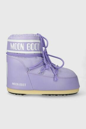 Snežke Moon Boot ICON LOW NYLON vijolična barva