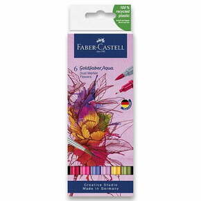 Faber-Castell Marker Goldfaber Aqua Dual Marker Flowers set