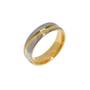 Silvego Poročni jekleni prstan za moške in ženske MARIAGE RRC2050-M (Obseg 68 mm)