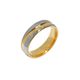 Silvego Poročni jekleni prstan za moške in ženske MARIAGE RRC2050-M (Obseg 68 mm)
