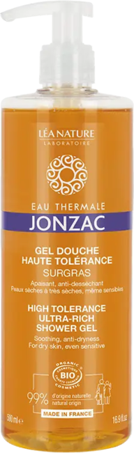 "Eau Thermale JONZAC Zelo bogat gel za prhanje High Tolerance - 500 ml"