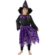Otroški kostum čarovnice z netopirji in klobukom (S) e-paket