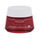 Vichy Liftactiv Collagen Specialist nočna krema za obraz za vse tipe kože 50 ml za ženske