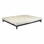 Zakonska postelja Karup Design Senza Bed Black, 160 x 200 cm