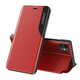 MG Eco Leather View knjižni ovitek za iPhone 13, rdeča