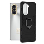 Infostyle Silikonski ovitek "ring" za Huawei nova 10 - Črna