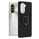 Infostyle Silikonski ovitek "ring" za Huawei nova 10 - Črna