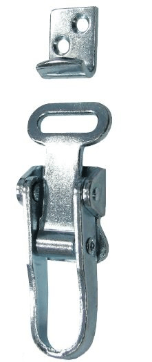 WEBHIDDENBRAND Pocinkana ključavnica s 75-milimetrskim obročem
