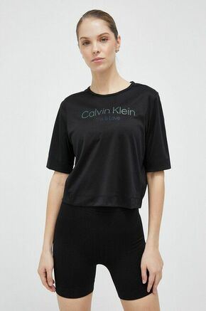 Kratka majica za vadbo Calvin Klein Performance Pride črna barva - črna. Kratka majica za vadbo iz kolekcije Calvin Klein Performance. Model izdelan iz materiala