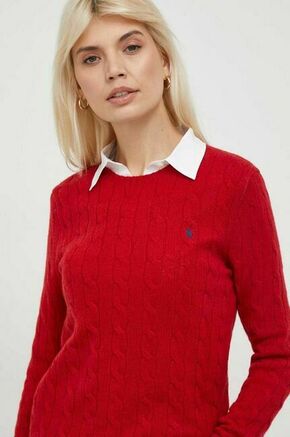 Volnen pulover Polo Ralph Lauren ženski
