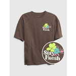 Gap Dětské tričko s potiskem Stay Fresh S