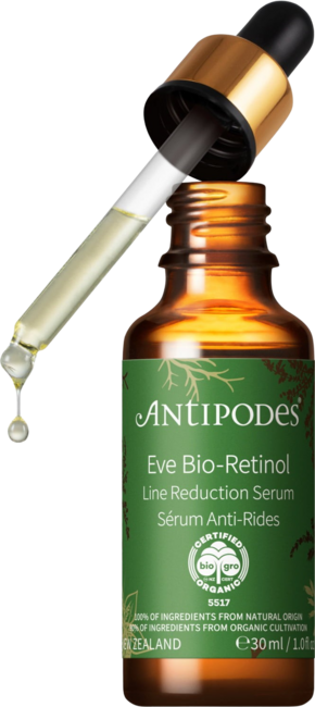 "Antipodes Serum za zmanjšanje gub Eve Bio-Retinol - 30 ml"