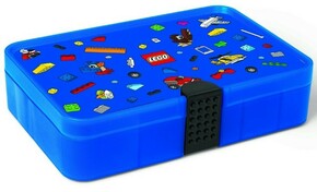 LEGO Iconic škatla za shranjevanje s predelki - modra