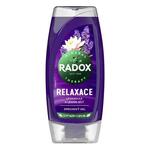 Radox Relaxation Lavender And Waterlily Shower Gel sproščujoči gel za prhanje 225 ml za ženske