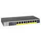 Netgear GS108PP switch, 8x