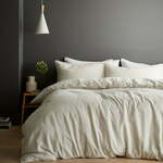 Kremno bela posteljnina za zakonsko posteljo 200x200 cm Relaxed – Content by Terence Conran