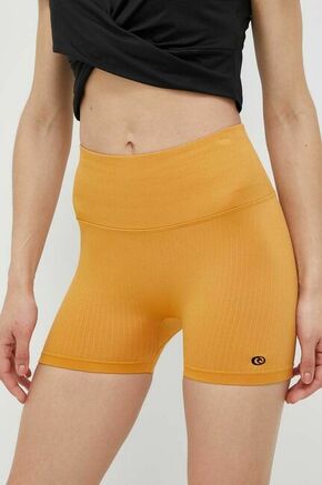 Kratke hlače za vadbo Rip Curl rumena barva - rumena. Kratke hlače za vadbo iz kolekcije Rip Curl. Model izdelan iz hitrosušečega materiala.