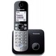 Panasonic KX-TG6811FXB brezžični telefon, DECT, črni