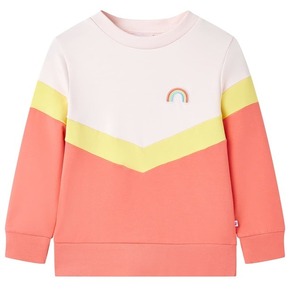 VidaXL Otroški pulover nežno roza 128