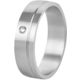 Beneto Ženski poročni prstan iz jekla SPD06 (Obseg 51 mm)