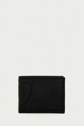 Strellson usnjena denarnica - črna. Velika denarnica iz kolekcije Strellson. Model izdelan iz naravnega usnja.