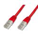 Digitus UTP mrežni kabel Cat5e patch, 10 m, rdeč