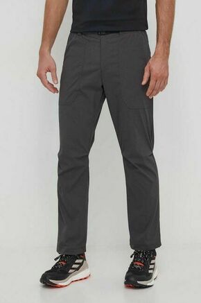Outdooor hlače Columbia Landroamer Ripstop siva barva - siva. Outdooor hlače iz kolekcije Columbia. Model izdelan iz materiala