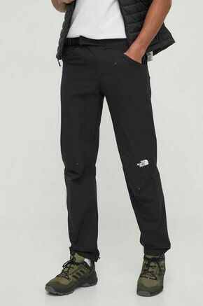 Outdooor hlače The North Face črna barva - črna. Outdooor hlače iz kolekcije The North Face. Model izdelan iz iz posebne kolekcije Wechterowicz Rafala za Medicine.