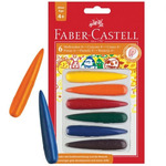 WEBHIDDENBRAND Plastične barvice Faber-Castell 6 barv