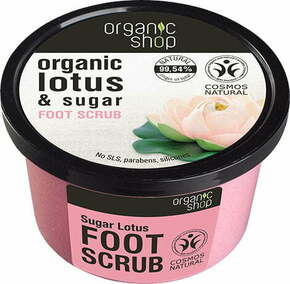"Organic Shop Foot Scrub Lotus &amp; Sugar - 250 ml"