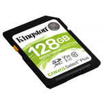 Kingston Canvas Select Plus 128GB SDXC spominska kartica, class 10, UHS-I, U3, V30