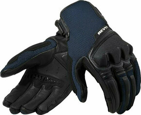 Rev'it! Gloves Duty Black/Blue 3XL Motoristične rokavice