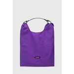 Torbica Lovechild vijolična barva - vijolična. Velika nakupovalna torbica iz kolekcije Lovechild. Model na zapenjanje, izdelan iz tekstilnega materiala. Lahek in udoben model, idealen za vsakodnevno nošenje.