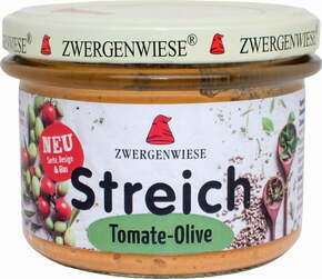Zwergenwiese Bio namaz s paradižnikom in olivami - 180 g