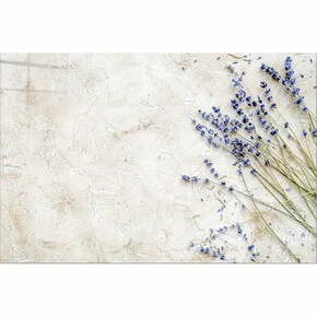 Steklena slika 100x70 cm Lavender – Wallity