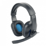 Gembird GHS-04 gaming slušalke, črna, mikrofon