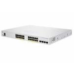 Cisco stikalo CBS350-24FP-4G-EU (24xGbE, 4xSFP, 24xPoE , 370W)