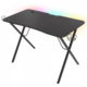 Genesis Holm 200 Gamer miza z RGB osvetljavo, črna