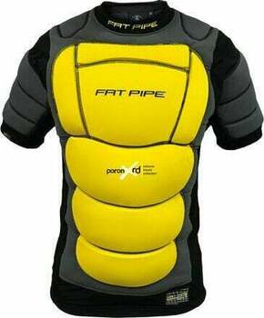 Fat Pipe GK Protective XRD Padding Vest Black/Yellow XS/S Floorball golman
