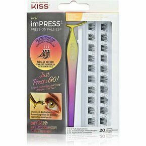 KISS Umetne trepalnice imPRESS Press on Falsies Kit 01