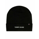 Tommy Jeans Kapa Linear Logo AM0AM12025 Črna