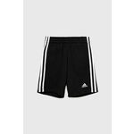 adidas Športne kratke hlače Essentials 3-Stripes Shorts H65791 Črna Regular Fit