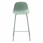 Svetlo zelen plastičen barski stol 92,5 cm Whitby – Unique Furniture