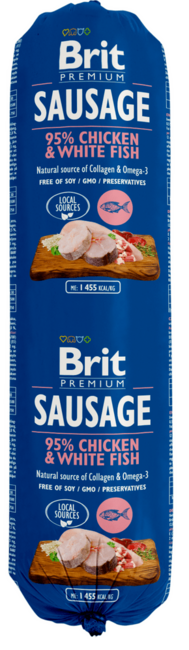Brit salama za pse Sausage