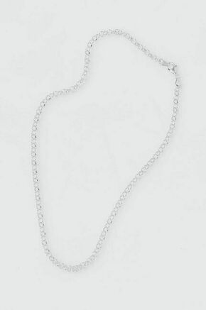 Srebrna ogrlica Answear Lab - srebrna. Ogrlica iz kolekcije Answear Lab. Model izdelan 925 srebra.