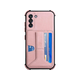 Chameleon Samsung Galaxy S21 - Gumiran ovitek z žepkom (TPUL) - roza