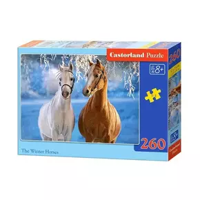 WEBHIDDENBRAND CASTORLAND Puzzle Konji v zimski pokrajini 260 kosov
