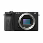 Sony Alpha ILCE-6600B 24.2Mpx SLR črni digitalni fotoaparat