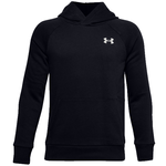 Under Armour Pulover UA RIVAL COTTON HOODIE-BLK S